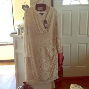 NWT 18w lace/dress. Ralph Lauren,originally 210.00